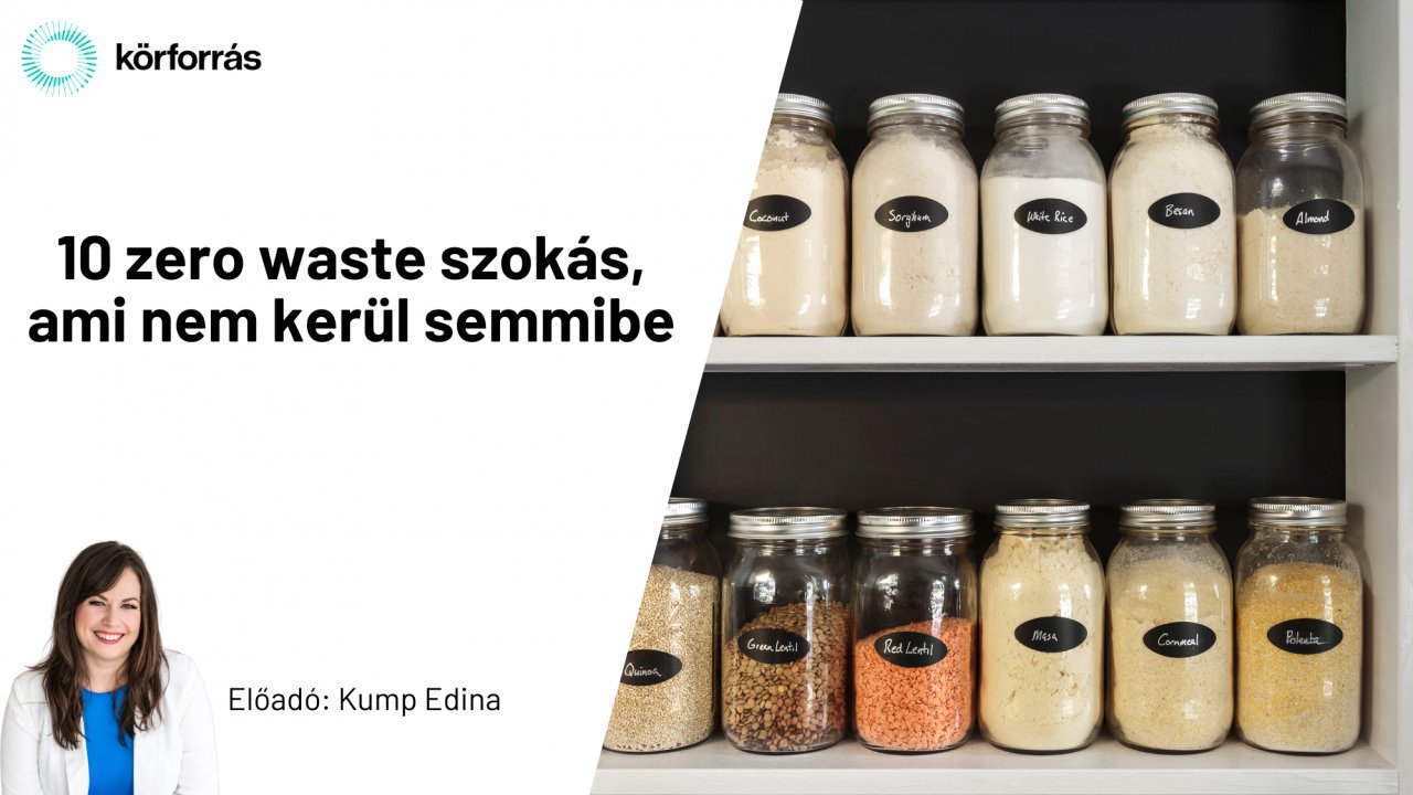 10 zero waste szokás, ami nem kerül semmibe