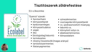 08. Eszközök, zöldrefestés, nagytakarítás